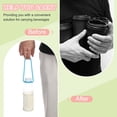 thumbnail image 4 of Uxcell 5Pcs Silicone Water Bottle Lanyard, Reusable Tumbler Strap Water Bottle Handle Holder With Strap for Beverage Carry Traveling Take Out, Multicolor, 4 of 6