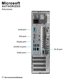 thumbnail image 5 of Lenovo ThinkCentre Premium M91P, procesador Intel Core i5 de Cuatro núcleos 3,1 GHz, 8GB RAM, 1TB de Disco Duro, Win 10 Home (Reacondicionado), 5 of 5