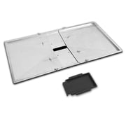 2427 Inch Width, 12.5 Inch Depth Replacement Grease Tray for Charbroil Performance 5 Burner Gas Grills, Adjustable Charbroil Drip Tray with Catch Pan