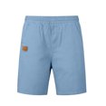 thumbnail image 5 of Cethrio Boys Cargo Shorts, Casual Summer Elastic Waist Knee Length Running Shorts Light Blue Size 9-10T, 5 of 7