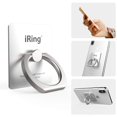 thumbnail image 2 of Soporte para teléfono iRing original plateado para iPhone y Galaxy, 2 of 7