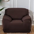 thumbnail image 4 of CHOK 2024 Sofa Slipcover L Shape Gray Sofa Cover Sectional Couch Cover Spandex Non Slip with Elastic Bottom Furniture Protector Cover for for Home Decor 2+3seater, 4 of 10