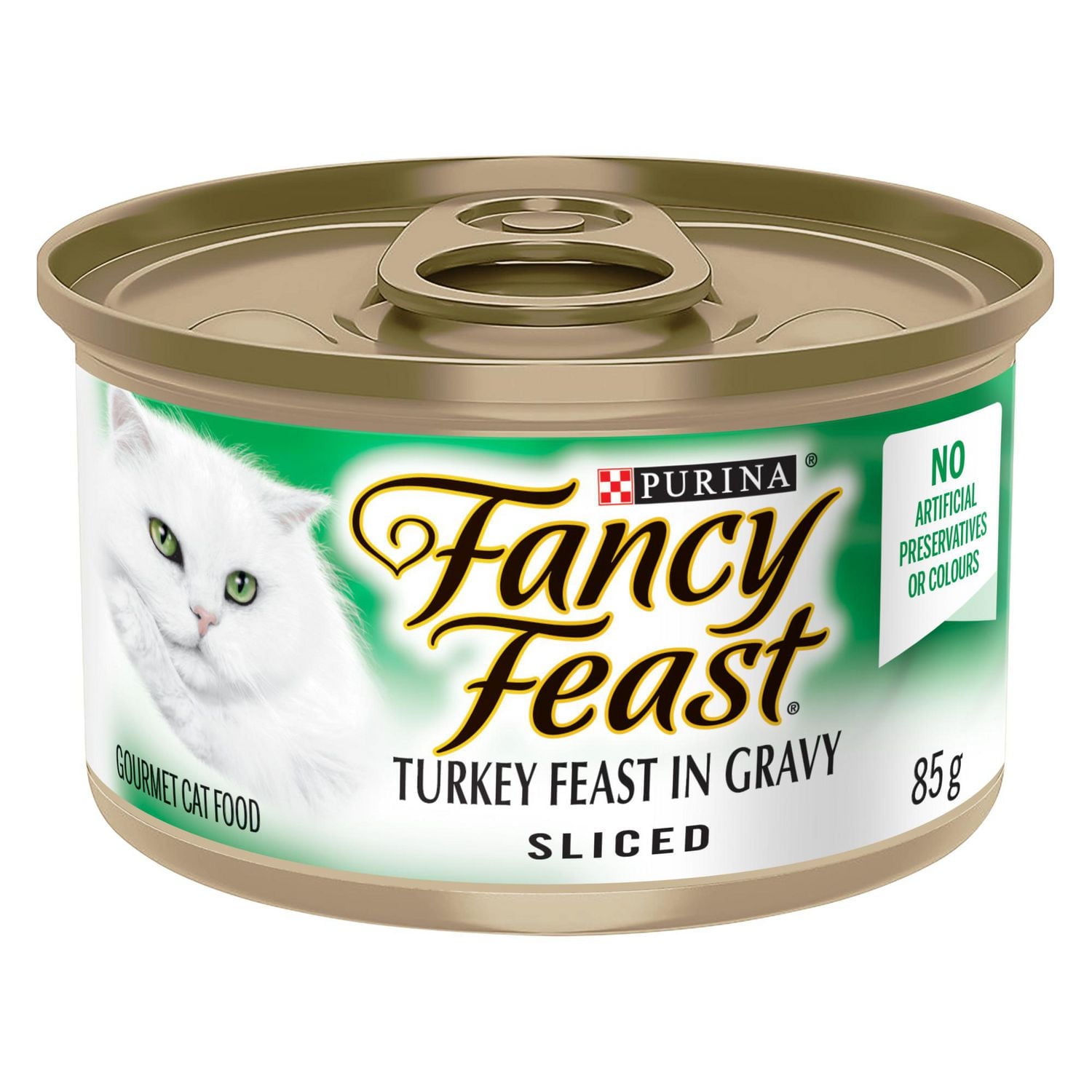 Fancy Feast Sliced Turkey, Wet Cat Food 85g