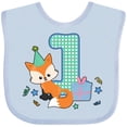 thumbnail image 3 of Inktastic Im 1 Years Old with Fox Boys or Girls Baby Bib, 3 of 4