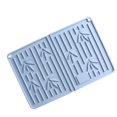 thumbnail image 3 of Alfombrilla antideslizante de secado de silicona con patrón de bambú, almohadilla de drenaje para encimera, bandeja de drenaje pa HOMEMAXS 6814358-MX, 3 of 6