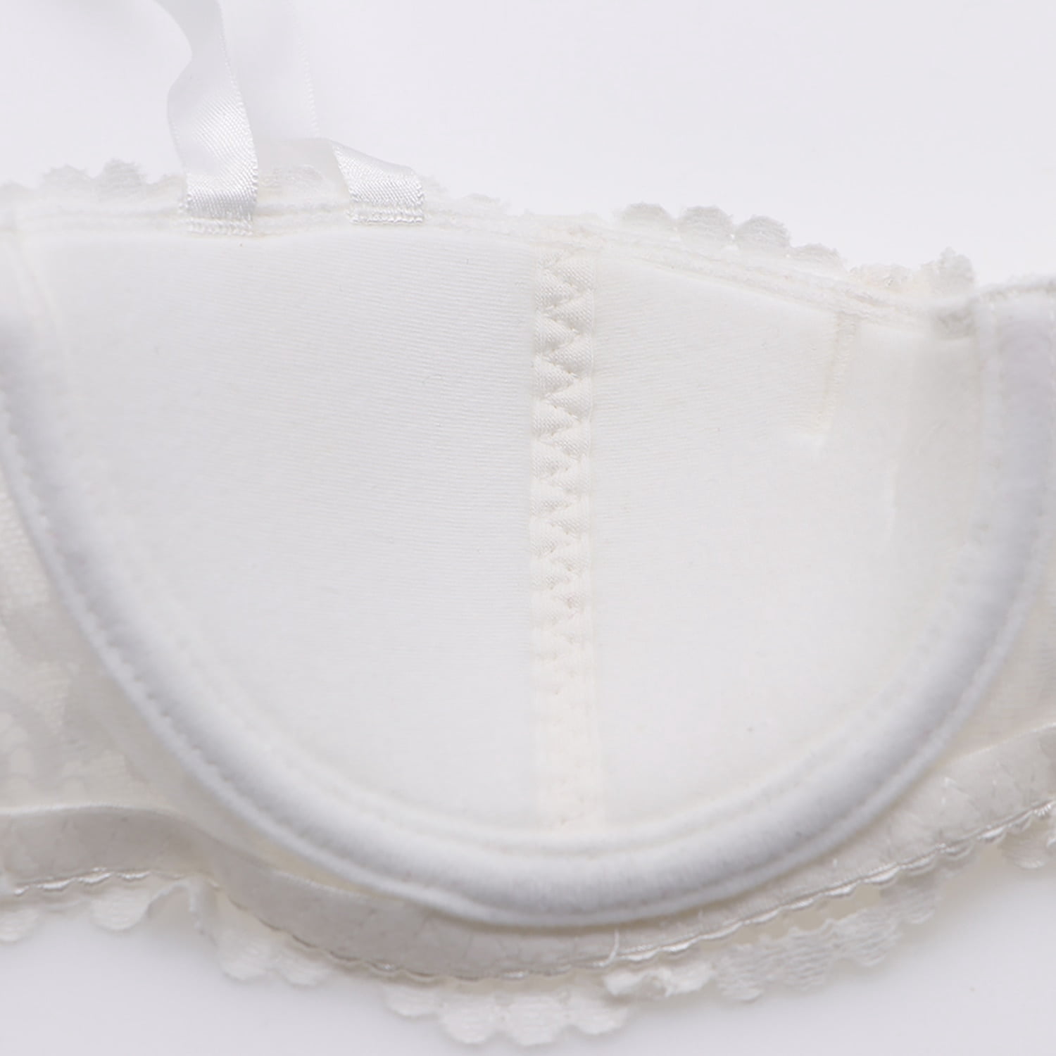 Varsbaby Sexy lace Bra Half Cup Push Up UnderwearThin Cotton Women Bras