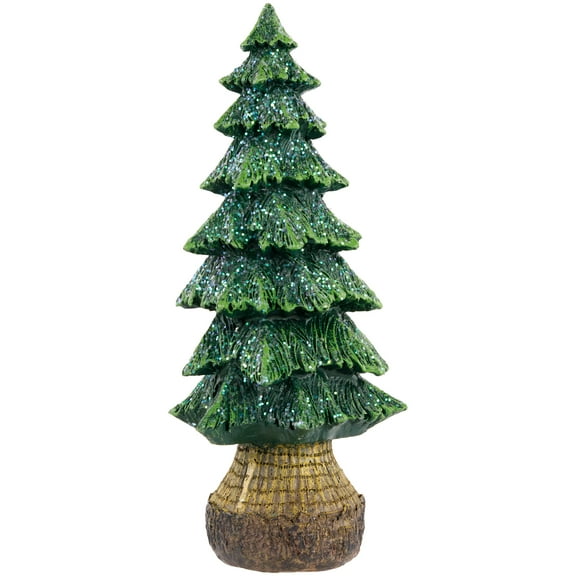 Northlight Glittered Pine Tree Christmas Decoration - 6.5"