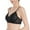 Black, variant on loopsun for Womens Plus Size Bra,Rimless Bra Thin Cup Girl Sexy Comfortable Lace Underwear