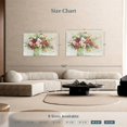 thumbnail image 3 of Elephant Stock Just Peachy Wall Art - Horizontal Canvas Wall Art - Living Room Wall Decor - Floral And Botanical Canvas - Brown And Red Decor By Sally Swatland - 48" x 32", 3 of 4