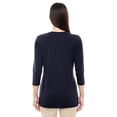 thumbnail image 3 of Devon & Jones Ladies' Perfect Fitâ„¢ Bracelet-Length V-Neck Top - DP184W, 3 of 4