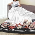 thumbnail image 6 of Sikiie Starfishes Shells Ultra-Soft Micro flannel Blanket Luxury All Seasons Warm Blanket for Bedding Sofa and Travel (4 sizes)-40"x30", 6 of 7