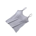 thumbnail image 2 of Qarigey Camiseta sin mangas cómoda y sexy de poliéster para mujer con cubiertas para pezones camisolas y chalecos para mujer sujetador Type2 NO2, 2 of 6
