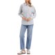 thumbnail image 2 of CAMISA DE BOTONES A RAYAS INSPIRADA EN CHIC PARA MUJERES, MANGA LARGA, BLUSAS CASUALES DE TRABAJO, TALLA XS, GRIS CLARO, 2 of 6