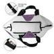 thumbnail image 4 of Disketp Retro Florals Purple Bolsa Tote Estampada para Mujer, Bolso de Hombro y de Mano para Compras y Viajes, 4 of 8