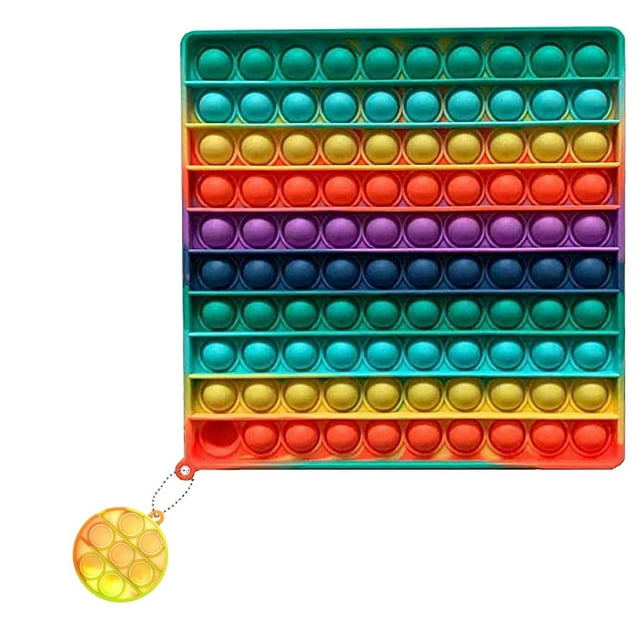 Juguete sensorial Push Bubble Fidget para aliviar el estrés del autismo