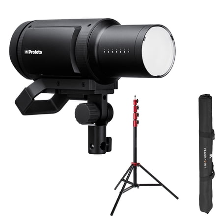 Profoto Pro-B3 750Ws Battery Powered Monolight Bundle with 9.5 Pro Air-Cushioned Stand