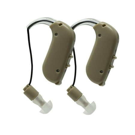 Lucid Hearing - HearGear 1 Pair Rechargeable Personal Sound Hearing Amplifiers - BEIGE