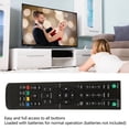 thumbnail image 3 of TV Remote Control, Replacement Wearproof Ergonomic Easy Access Battery Powered Lightweight Remote Control  For ZSF0222, 3 of 8