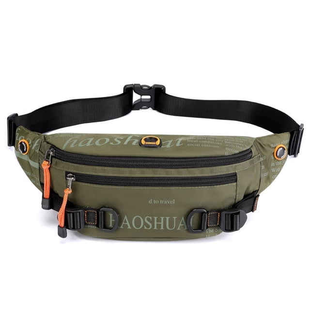 Riñonera especial para exteriores para hombre, bolso de pecho de moda urbana, bolso de mensajero, riñonera ajustada para deportes y correr