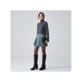 thumbnail image 5 of BLISSFUL STEP Women's Slouch Buckles Biker Boots Chunky Heels Knee High Boot Black 10, 5 of 8