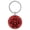 Red, variant on Turtle Red Laser Engraved Leatherette Keychain Backpack Pull - 1.5 x 3 Inches