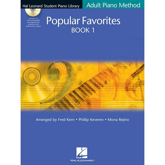 Popular Favorites Book 1 Hal Leonard Student Piano Library Adult Piano Method - Book/Online Audio, (Paperback)