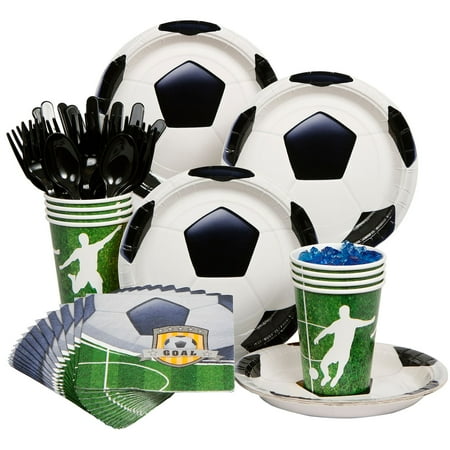 Soccer Start Kit - Soccer Party Standard Kit Serves 8 Guests - Party Supplies