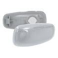 thumbnail image 4 of Turn Signal Light Lenses, Damage Free Marker Lamp Housings Decoration Aging Resistant High Strength  For Car White, 4 of 8