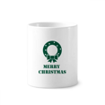 thumbnail image 1 of Guirnalda de navidad estrella la felicidad Cepillo de dientes titular de la pluma Mug de ceramica blanca taza 350ml, 1 of 2