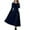 Navy, variant on ZQUUVOU Women's Ribbed Sweater Dress Long Sleeve Round Neck Comfortable Maxi Tunic Business Casual Formal Outfits Khaki