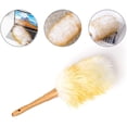 thumbnail image 3 of Plumero pequeño, plumero de lana suave, mango de madera, plumero de microfibra, plumero antiestático, adecuado para el hogar y el automóvil, 3 of 5