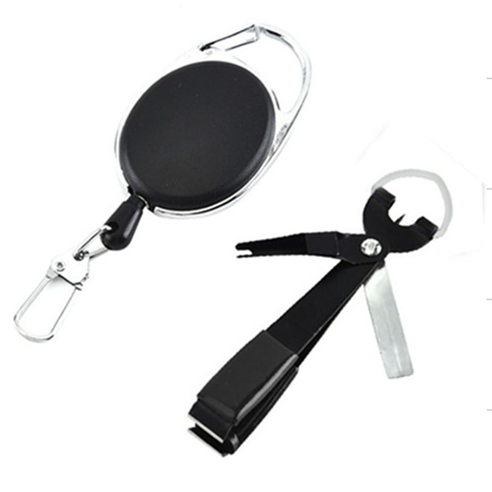 Multifunction Fly Fishing Line Cutter Nippers Snip Quick Knot Tying