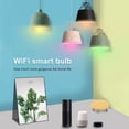 thumbnail image 5 of Ampoule WiFi Intelligente Supporte AlexaGoogle RGBWW Ampoule Intelligente Contrôle Vocal Ampoule LED Vibrato Changeant de Couleur 9W Ampoule Multicolore, 5 of 5
