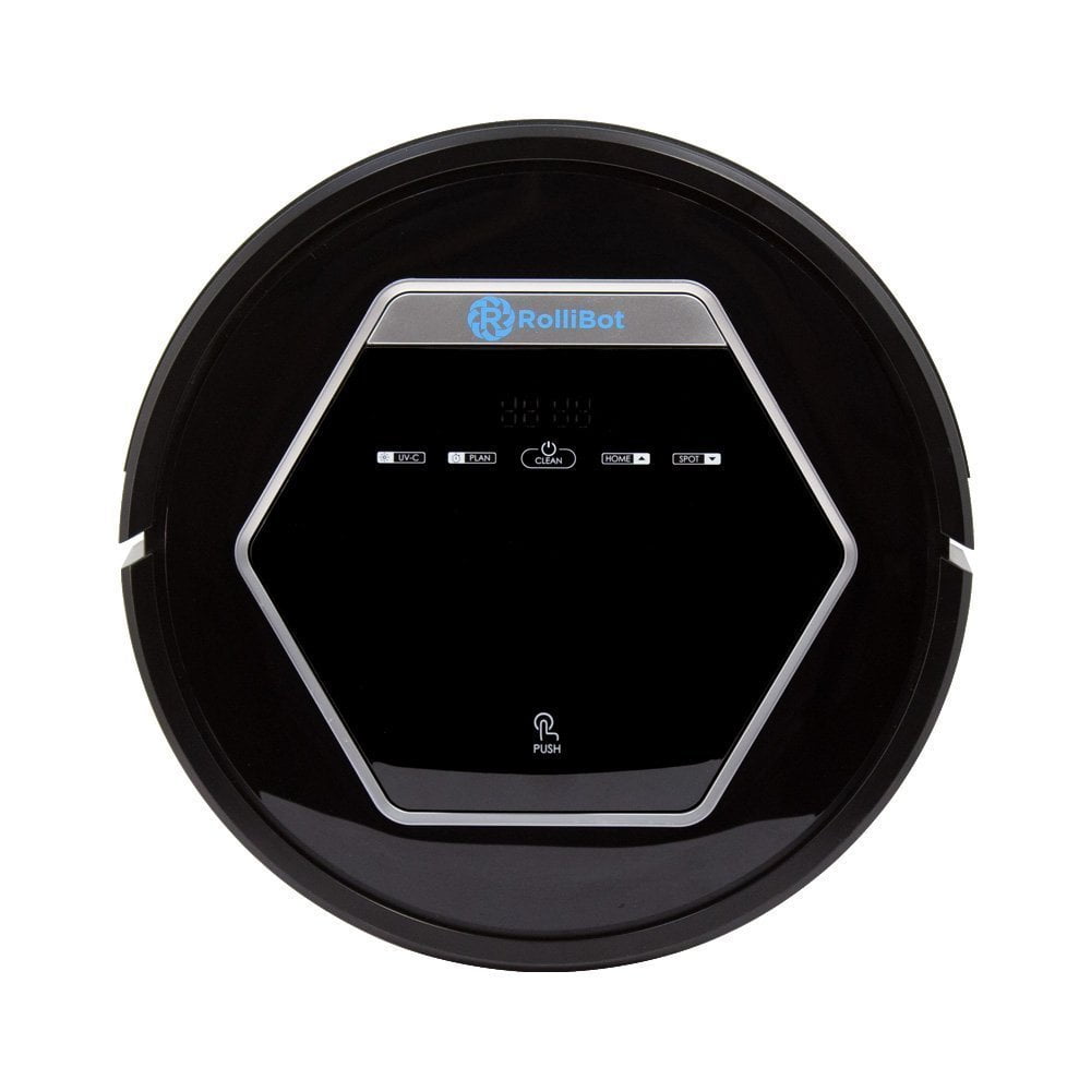 ROLLIBOT BL618 Quiet Robotic Vacuum Cleaner that Vacuums, Sweeps, Mops