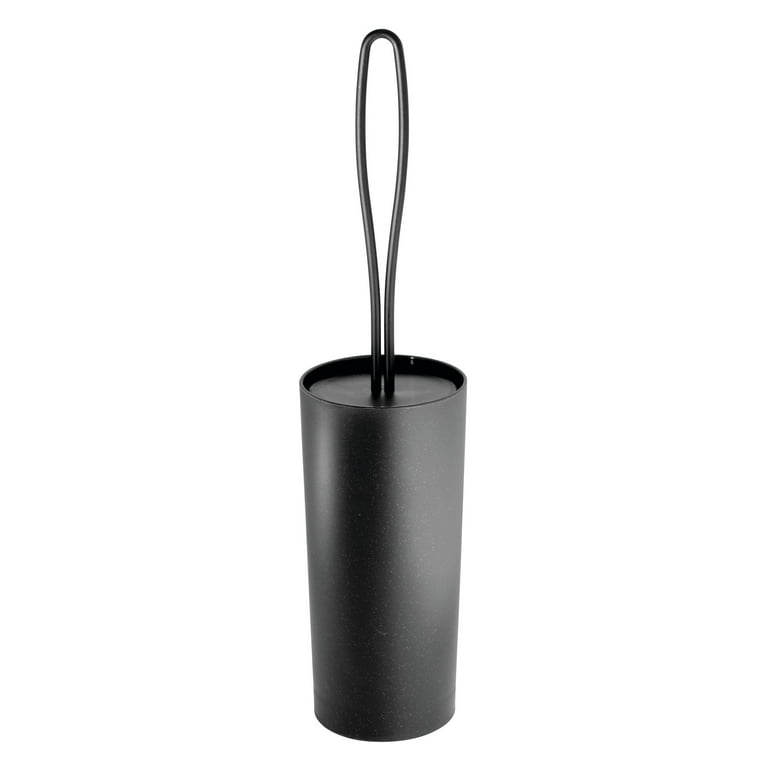 Mainstays Loop Toilet Brush and Holder, Black photo 3