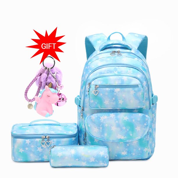 Mochila escolar impermeable con fiambrera para niños y niñas, juego de Mochilas para adolescentes, mochila escolar para niños, nueva Fivean unisex