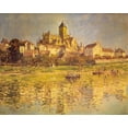thumbnail image 2 of Monet, Claude 24x20 White Modern Wood Framed Museum Art Print Titled - Vetheuil Church 1879, 2 of 4