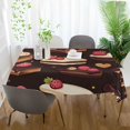 thumbnail image 3 of Yayeee Tablecloths 60" x 120" Rectangle Wrinkle Resistant Party Table Cover, Sweet Cakes, 3 of 8