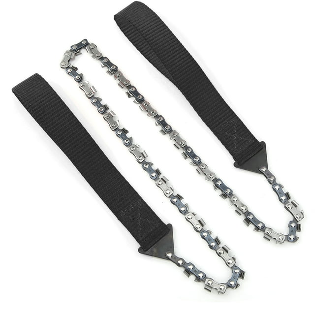 Ymiko Outdoor Mini Portable Survival Chain Hand Chain Saw Survival 33t Logging Camping Pocket Saw Tool