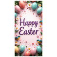 thumbnail image 6 of LUUFILx Easter Backdrop Banner with Bunny Eggs Background Spring Festival Decoration Party Supplies Photography Props Colorful Happy Easter Décor, 6 of 7