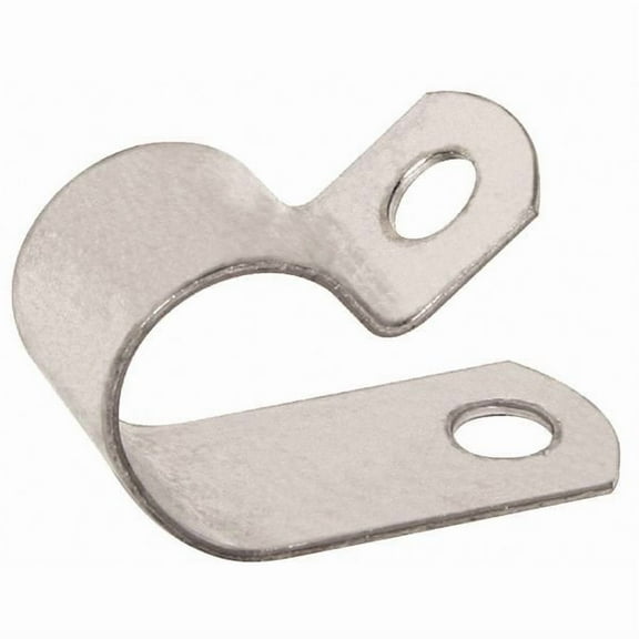 Kmc Cable Clamp, Steel, 3/8 in Bundle Dia., Gray, 50 PK CW0607Z1