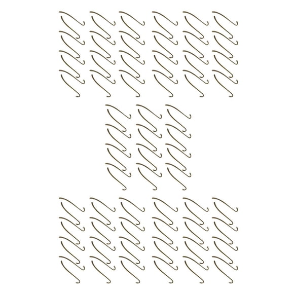 Marcapáginas de gancho Toystoory 24 piezas Aleación de zinc