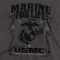 thumbnail image 2 of Us Marine Corps T-Shirt For Life Unisex Graphic Tee For Men & Women, 2 of 7