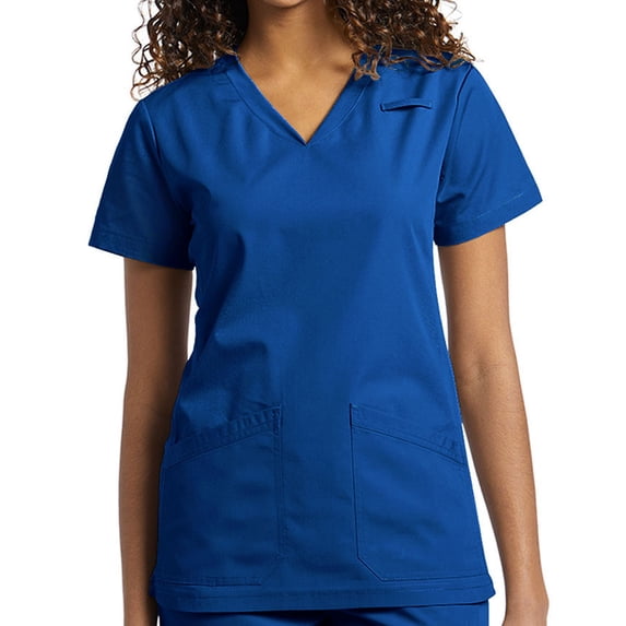 V-NECK SCRUB TOP
