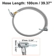 thumbnail image 4 of Unique Bargains 2 Pcs 100cm Tire Inflator Extension Hose with Air Release Pump Tube Tire Valve Connection Pipe, 4 of 7