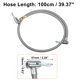 thumbnail image 4 of 2 piezas de manguera de extensión de inflador de neumáticos de 100 cm con conector portátil Mandril de bloqueo Tubo de bomba de liberación de aire Tubo de conexión de válvula de neumático para automóvil Camión Bicicleta Unique Bargains mandriles para neumáticos de automóviles, 4 of 7