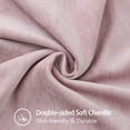 thumbnail image 3 of decorUhome Chenille Throw Pillow Covers 22x22 Set of 2, Soft Farmhouse Decorative Pillow Covers, Blush Pink(Pillow Cover Only, No Inserts Included), 3 of 10