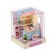 thumbnail image 5 of Kits de bricolaje para casas de muñecas en miniatura, maqueta de casa de muñecas de madera, maqueta de minicasa hecha a mano Delicioso caramelo, 5 of 9