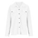 thumbnail image 5 of ICHUANYI Clearance Fashion Women Casual Pockets Sleeve Casual Solid Coat Cardigan Blouse(White, XL) ICHUANYI WER2023081207386, 5 of 9