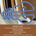 thumbnail image 3 of Paper Clips, Light Bulb Paper Clips Non Fade 100Pcs Cute Light Electroplating Process  for File Classification Blue,Green, 3 of 7